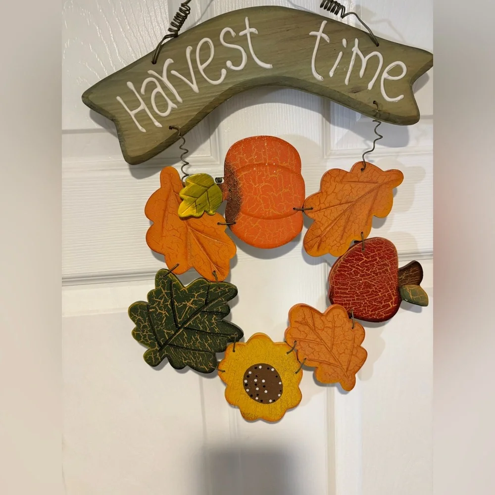 Harvest Time Autumn Wreath